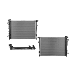 Radiador Hy Sonata 2006 2007 2008 2009 2010/Ki Opma 07-10 L4 2.4/V6 2.7, 3.3 Lts Aut C/S Aa 25X18 5/6X16Mm Alum Sold Polar