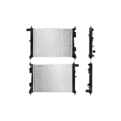 Radiador Hy Grand I10 2015 2016 2017 2018 2019 2020 L4 1.2, 1.3 Lts C/Aa Std Hatchback/Sedan 19 2/3X14 1/2X16Mm Alum Sold Polar