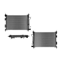 Radiador Hy Gi10 2020 2021 2022 2023 L4 1.2 Lts Aut C/S Aa 19 2/3X14 1/2X16Mm Alum Sold Polar