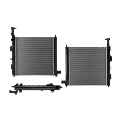 Radiador Hy Grand I10 2020 2021 2022 2023 L4 1.2 Lts Std C/S Aa 16 1/7X16 8/9X16Mm Alum Sold Polar