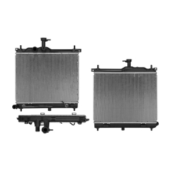 Radiador Hy I10 2012 2013 2014 1.1 Lts Aut C/S Aa 13 7/9X17 2/3X26Mm Alum Sold Polar