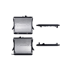 Radiador Hm H3 2006 2007 2008 2009 2010/Cv Colorado 09-12/Gm Canyon 09-12 L5 3.5/3.7/5.3 Lts C/S Aa Aut 18 1/2X22 3/4X26Mm Alum Sold Polar