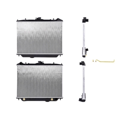 Radiador Iz Amigo/Rodeo/Passport 1998 1999 2000 V6 3.2, 3.5 Lts C/S Aa Aut 16 3/4X24X26Mm Alum Sold Polar