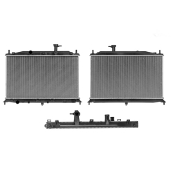 Radiador Jc Sei 2 18-23 L4 1.5,1.6 Lts Std 14 1/2X24 3/4X16Mm Alum Sold Polar