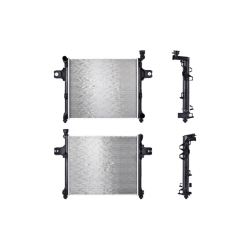 Radiador Jp Grand Cherokee/Comander 05-10 V6 3.0, 3.7 Lts/V8 4.7, 5.7, 6.1 Lts Aut C/S Aa 23 1/7X20X26Mm Alum Sold Polar