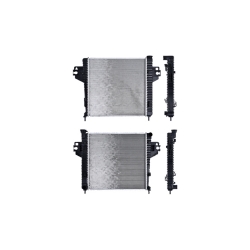 Radiador Jp Liberty 02-05 L4 2.4 Lts C/S Aa Std 20X20X26Mm Alum Sold Polar