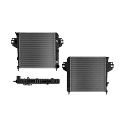 Radiador Jp Liberty 02-06 V6 3.7 Lts Aut C/S Aa 20X20X26Mm Alum Sold Polar