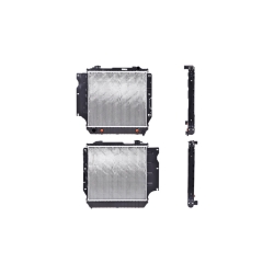 Radiador Jp Wrangler 04-06 Rubicon/Sahara L4 2.4 Lts/V6 4.0 Lts Aut C/S Aa 18X19 2/5X26Mm Alum Sold Polar