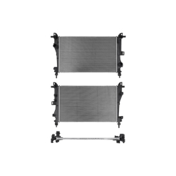 Radiador Jp Renegade 2015 2016 2017 2018 L4 1.4 Lts C/S Aa Std 24 2/5X15 5/9X16Mm Alum Sold Polar