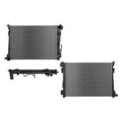 Radiador Ki Sportage 17-22 L4 2.0, 2.4 Lts Aut C/S Aa 25 1/5X18 5/6X16Mm Alum Sold Polar