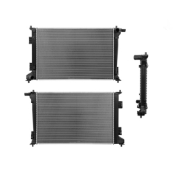 Radiador Ki Sportage 17-22 L4 2.4 Lts Std C/S Aa 25 1/5X16 6/7X26Mm Alum Sold Polar