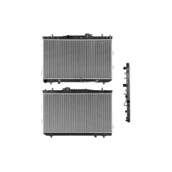 Radiador Ki Spectra 04-09 L4 1.6 Lts Aut C/S Aa 14 3/4X26 2/7X16Mm Alum Sold Polar