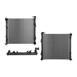 Radiador Ki Optima 2016 2017 2018 2019 2020 L4 2.0 Lts Std C/S Aa 18 1/3X18 8/9X26Mm Alum Sold Polar