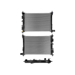 Radiador Ki Rio 2018 2019 2020 2021 2022 L4 1.6 Lts Std C/S Aa 19 2/3X14 2/5X16Mm Alum Sold Polar