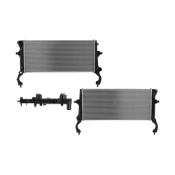 Radiador Ki Soul 2020 2021 2022 L4 20.22 L4 1.6 Lts Std C/S Aa 25 3/5X11 4/7X26Mm Alum Sold Polar