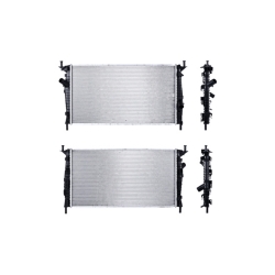 Radiador Mz 3/Mazdaspeed/Hatchback 04-09 L4 2.0, 2.3 Lts C/S Aa Std 26 3/8X14 1/2X16Mm Alum Sold Polar