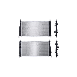 Radiador Mz 3/Mazdaspeed/Hatchback 10-13 L4 2.0, 2.5 Lts C/S Aa Std 26 3/8X14 1/2X16Mm Alum Sold Polar