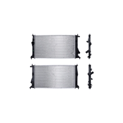 Radiador Mz 5 2006 2007 2008 2009 2010 L4 2.3 Lts Aut C/S Aa 25 3/5X14 1/2X16Mm Alum Sold Polar