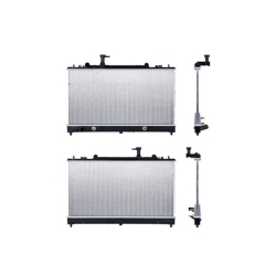 Radiador Mz 6 2003 2004 2005 2006 2007 2008 L4 2.3 Lts C/S Aa Aut 14 3/4X28 2/3X16Mm Alum Sold Polar