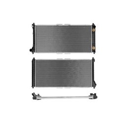 Radiador Mz 626 1993 1994 1995 1996 1997 1998 L4 2.0, 2.5 Lts C/S Aa Aut 27 1/16X15 2/7X26Mm Alum Sold Polar