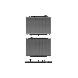 Radiador Mz Cx9 16-23 L4 2.5 Lts Aut 26 2/3X15 2/3X26Mm Alum Sold Polar