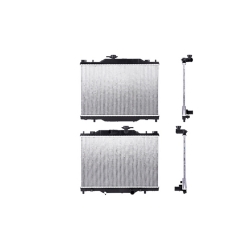 Radiador Mz Cx3 16-24 L4 2.0 Lts Aut C/S Aa 14 3/4X24 3/4X16Mm Alum Sold Polar