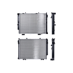 Radiador Mc Clase E 320 99-01 L4 2.7/V6 3.0, 3.2 Lts Aut C/S Aa Diesel 25 1/5X19 1/5X32Mm Alum Sold Polar