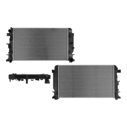 Radiador Mc Sprinter 07-18 V6 2.5, 3.0, 3.5 Lts Aut C/Aa Diesel 26 2/3X15 2/3X26Mm Alum Sold Polar
