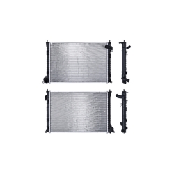 Radiador Mn Cooper 02-07 L4 1.6 Lts C/S Aa Std 22 2/3X15 2/3X26Mm Alum Sold Polar