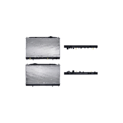 Radiador Mt Eclipse 90-94 L4 1.8/2.0 Lts C/S Aa Aut 13 7/9X26 2/7X26Mm Alum Sold Polar