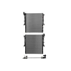 Radiador Mt L200 2016 2017 2018 2019 L4 2.4, 2.5 Lts Aut C/S Aa Gas/Diesel 20 2/3X25 3/4X16Mm Alum Sold Polar