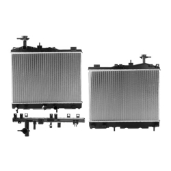 Radiador Mt Mirage 2015 2016 2017 2018 2019 2020 L3 1.2 Lts Std Corto 13 7/9X18 8/9X16Mm Alum Sold Polar