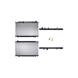 Radiador Ns Altima 02-06 L4 2.5 Lts C/S Aa Aut 15 3/4X28 2/3X16Mm Alum Sold Polar