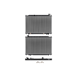 Radiador Ns Murano 03-07 V6 3.5 Lts C/S Aa Aut 17 5/7X28 2/3X26Mm Alum Sold Polar