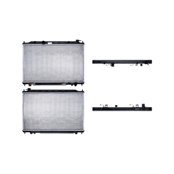 Radiador Ns Quest 04-09 V6 3.5 Lts Aut C/S Aa 15 3/4X29X16Mm Alum Sold Polar