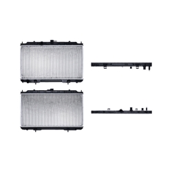 Radiador Ns Sentra 00-06 L4 1.8/2.0 Lts C/S Aa Std 14 1/6X27X16 Alum Sold Polar