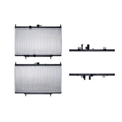 Radiador Ns Sentra 07-12 L4 2.0,2.5 Lts Aut C/S Aa 14 3/4X26 2/3X16Mm Alum Sold Polar