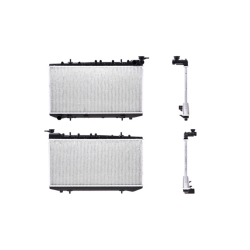 Radiador Ns Sentra 93-00 L4 1.6,1.8,2.0 Lts Std C/S Aa Tomas De Agua De 35Mm 12 3/5X25 1/2X16Mm Alum Sold Polar