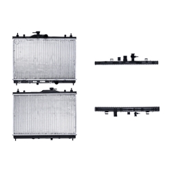 Radiador Ns Tiida 07-18 L4 1.6/1.8 Lts C/S Aa Aut 15X23 1/7X16Mm Alum Sold Polar