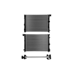 Radiador Ns Kicks 2017 2018 2019 2020 2021 2022 2023/Versa 2020 2021 2022 2023 L4 1.6 Lts Aut C/Aa 20X16X26Mm Alum Sold Polar