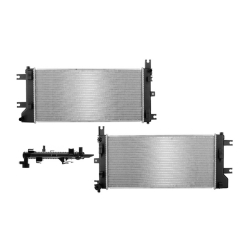 Radiador Ns Leaf 14-17 Aut 24 4/5X11 1/2X16Mm Alum Sold Polar