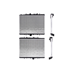 Radiador Pg 207 08-12 L4 1.8, 2.0 Lts 16V C/S Aa Std 15X21 4/7X26Mm Alum Sold Polar