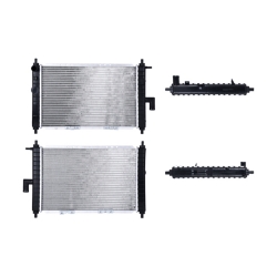 Radiador Pt Matiz 2001 2002 2003 2004 L4 1.0 Lts S/Aa Std 18 1/9X11 3/4X26Mm Alum Sold Polar