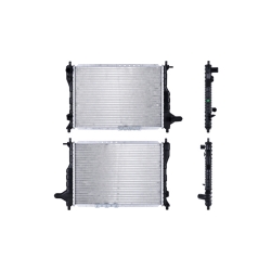 Radiador Pt Matiz 06-16 L4 1.0 Lts Std 18 1/9X12 1/2X16Mm Alum Sold Polar