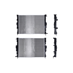 Radiador Rn Megane Ii 04-09 L4 2.0 Lts Aut C/S Aa 23 2/9X17 2/3X32Mm Alum Sold Polar