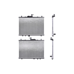 Radiador Rn Koleos 09-15 L4 2.5 Lts C/S Aa Std 17 1/2X26 2/3X26Mm Alum Sold Polar
