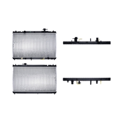 Radiador Ty Camry 02-06/Solara 04-08 L4 2.4 Lts C/S Aa Aut 15 3/4X28 2/3X26Mm Alum Sold Polar
