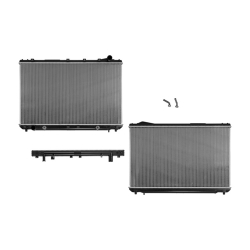 Radiador Ty Camry 94-96 L4 2.2 Lts Aut C/S Aa 16 3/4X27 7/8X26Mm Alum Sold Polar