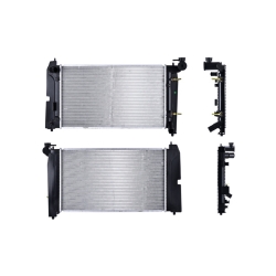 Radiador Ty Corolla/Matrix 2003 2004 2005 2006 2007 2008 L4 1.8 Lts Aut C/S Aa 23 5/8X13 5/7X16Mm Alum Sold Polar