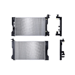 Radiador Ty Corolla 09-17 L4 1.8, 2.4 Lts Aut C/S Aa Hecho En Usa 23 5/8X14 7/8X16Mm Alum Sold Polar